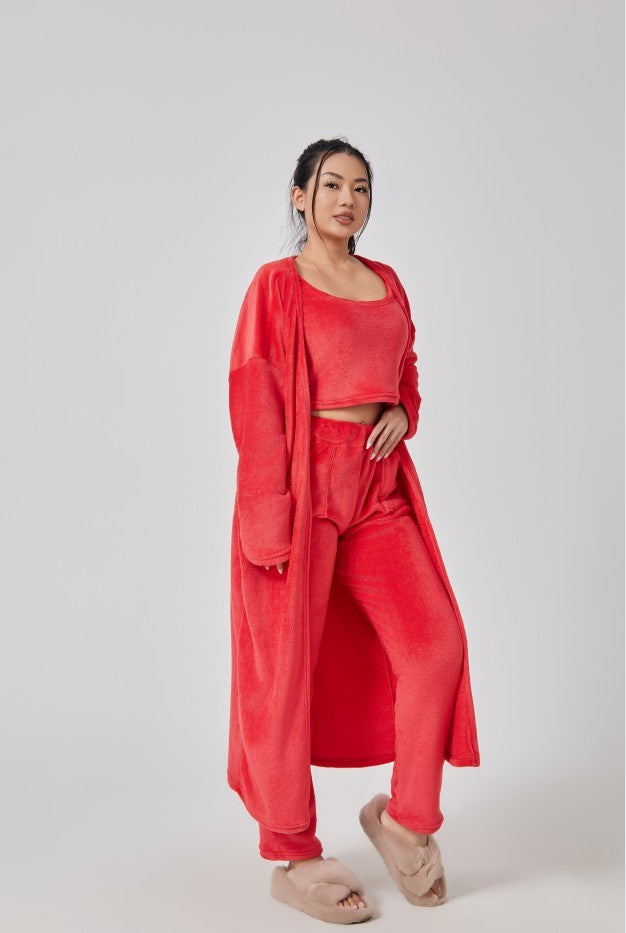 Cozy 3-Piece Pajama Lounge Set