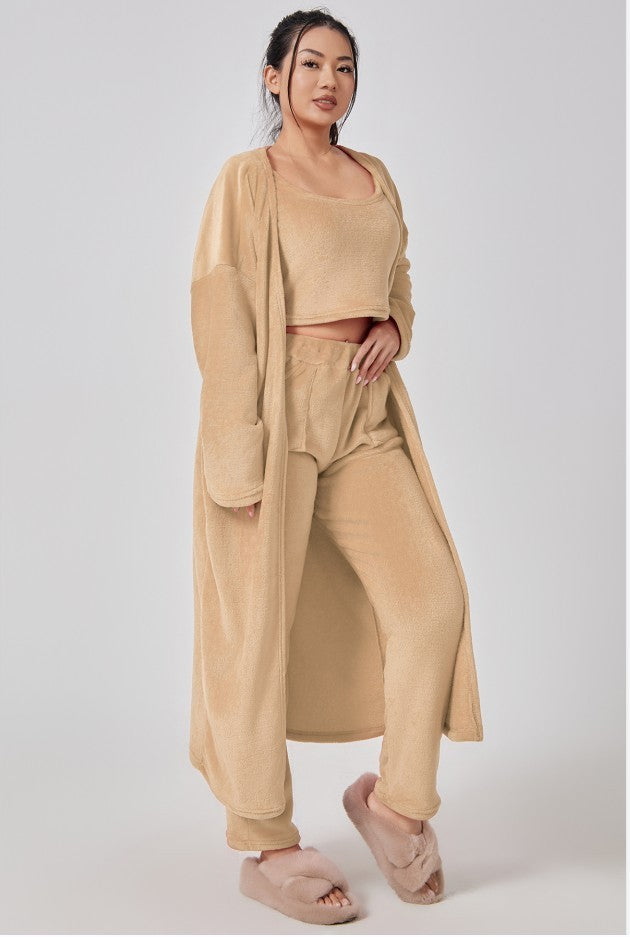 Cozy 3-Piece Pajama Lounge Set