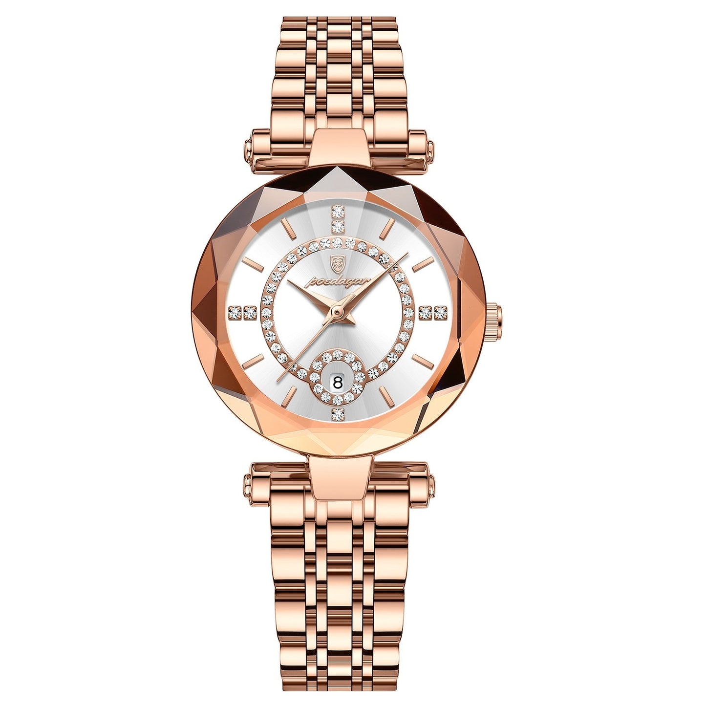 "Women's Waterproof Ultra-Thin Fashion Quartz Alloy Watch"