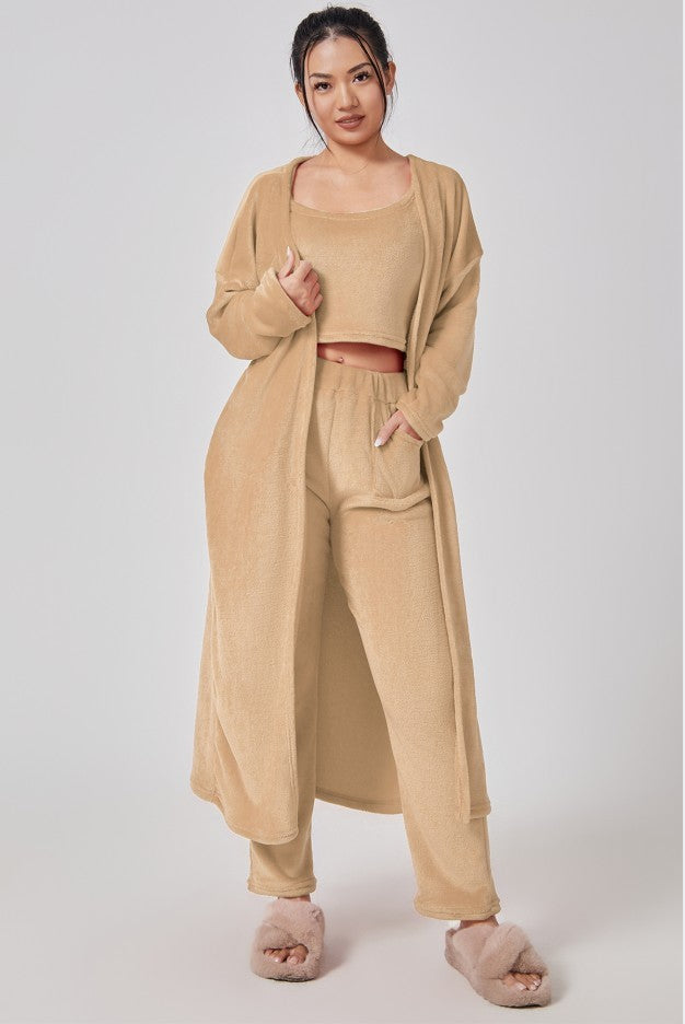 Cozy 3-Piece Pajama Lounge Set